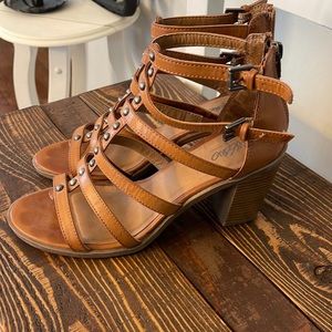 Mossimo Wooden Heel Sandals